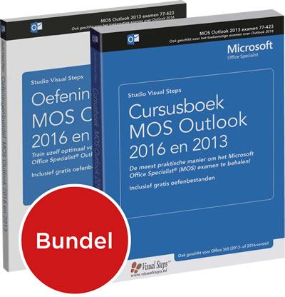 Cursusboek MOS Outlook 2016 en 2013 + extra oefeningen