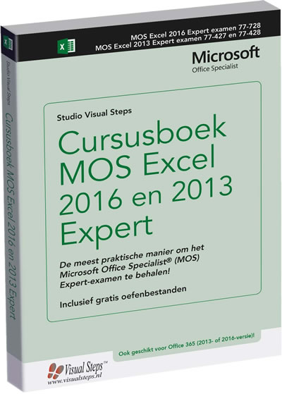 Cursusboek MOS Excel 2016 en 2013 Expert